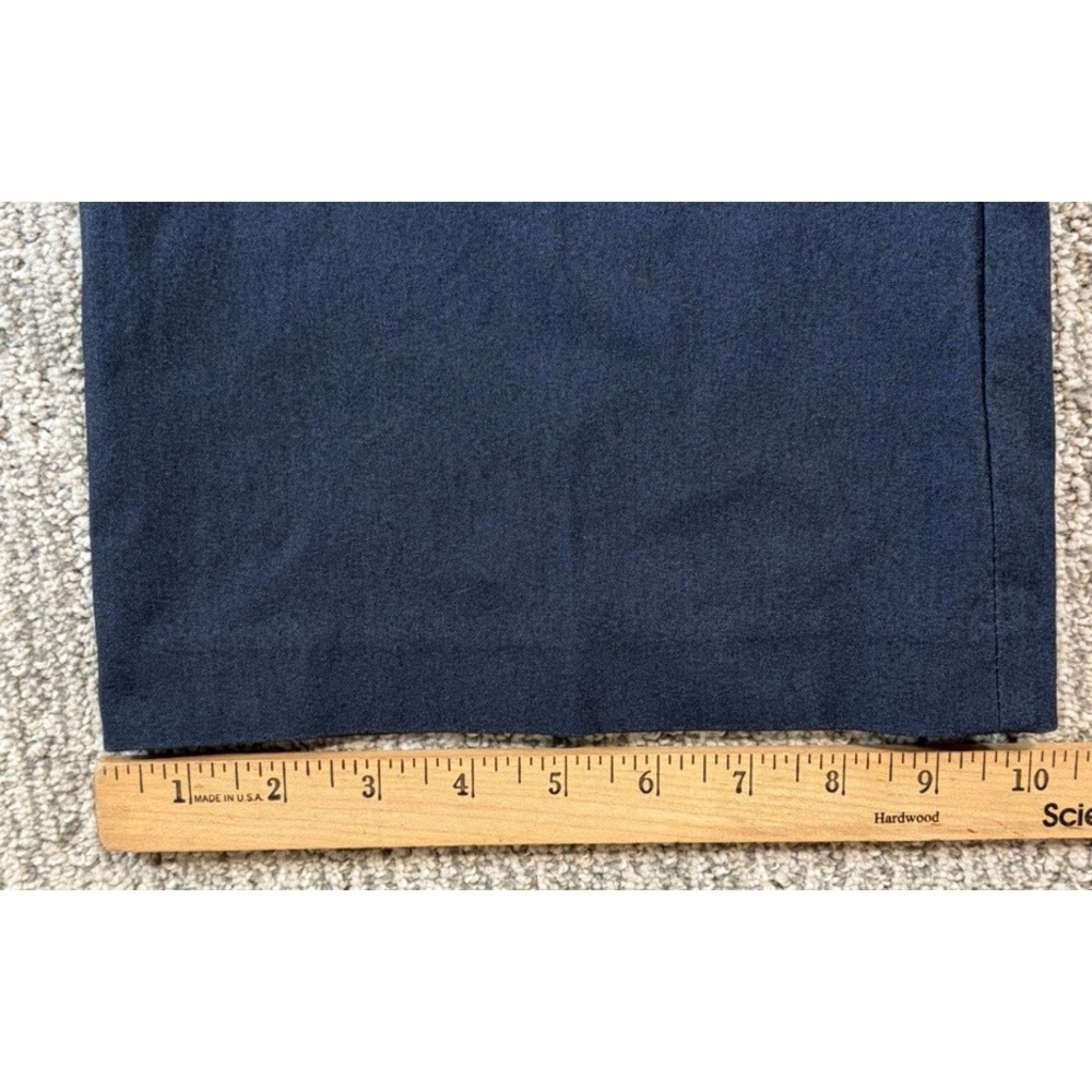 Lane Bryant Navy Blue Women's‎ Wide-Leg Dress Pants Stretch Size 16R EUC 36x30 - Picture 6 of 6